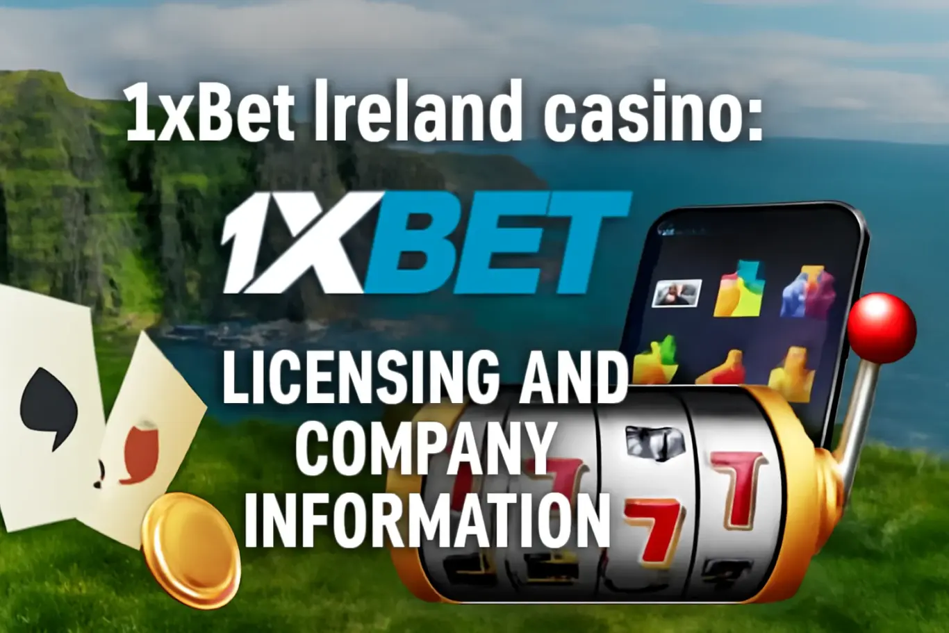 Licensing and company information at 1xBet